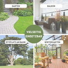 Banc de jardin design "English Rose" Gainsborough